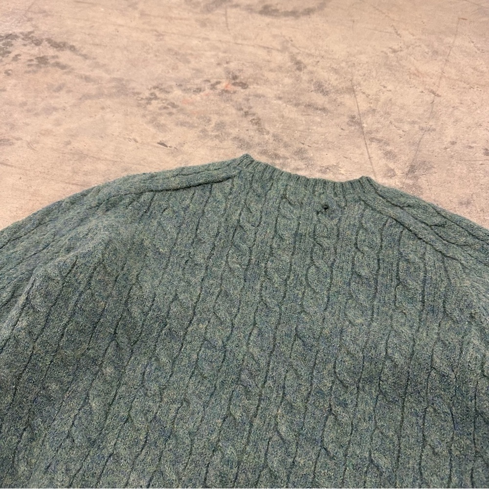 POLO Ralph Lauren mens cable knit 100% alpaca sweater XL - Picture 11 of 11